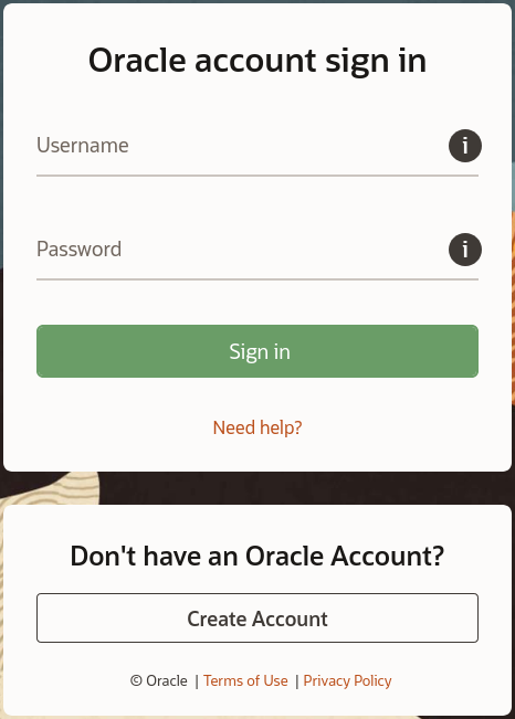 oracle-login